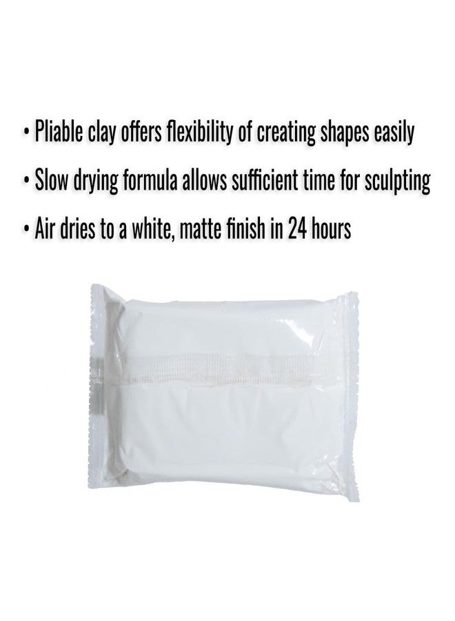 itsy-bitsy Itsy Bitsy Air Hardening Modelling Clay White 100g - Non-Toxic, Easy to Shape | DIY Crafts, Sculpting, Moulding & Art Projects | No Baking Required - Image 3